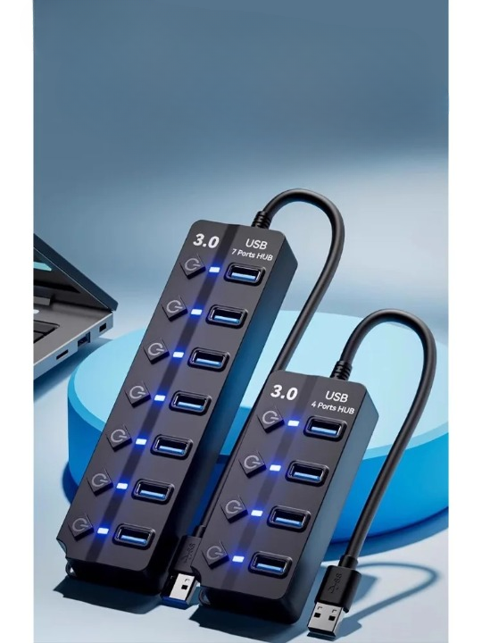 MINGCVIL USB 3.0 4/7 Port Multi USB Splitter Hub 3.0 USB Hub
