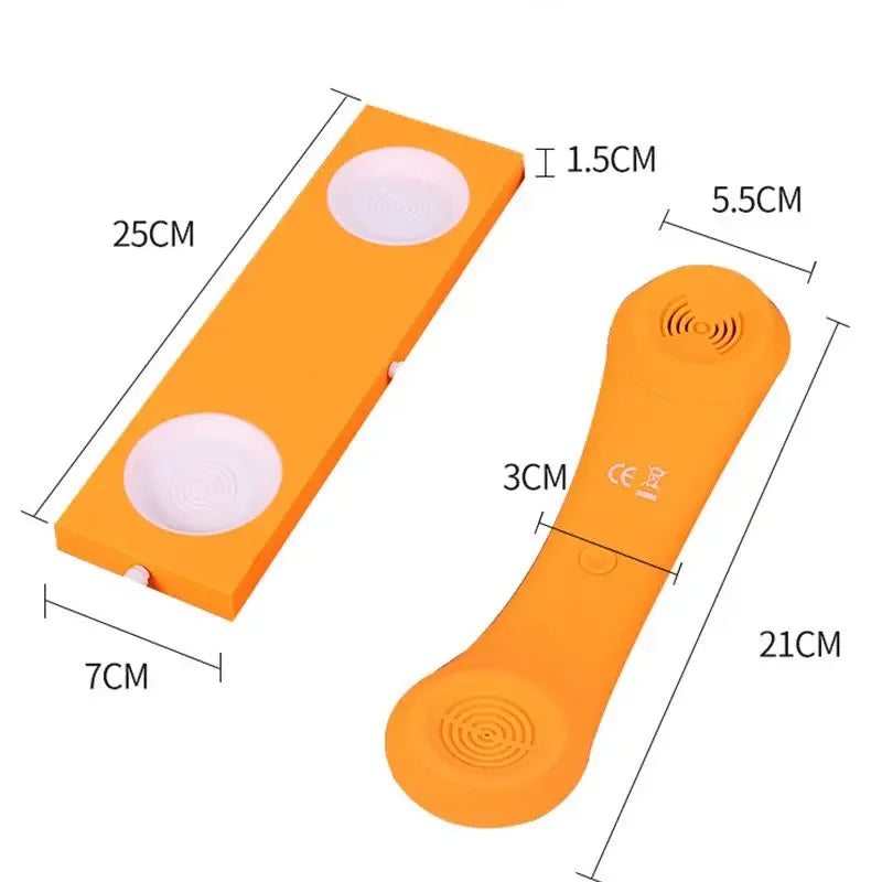 Cell Phone Handset, Retro Telephone Handset with Base