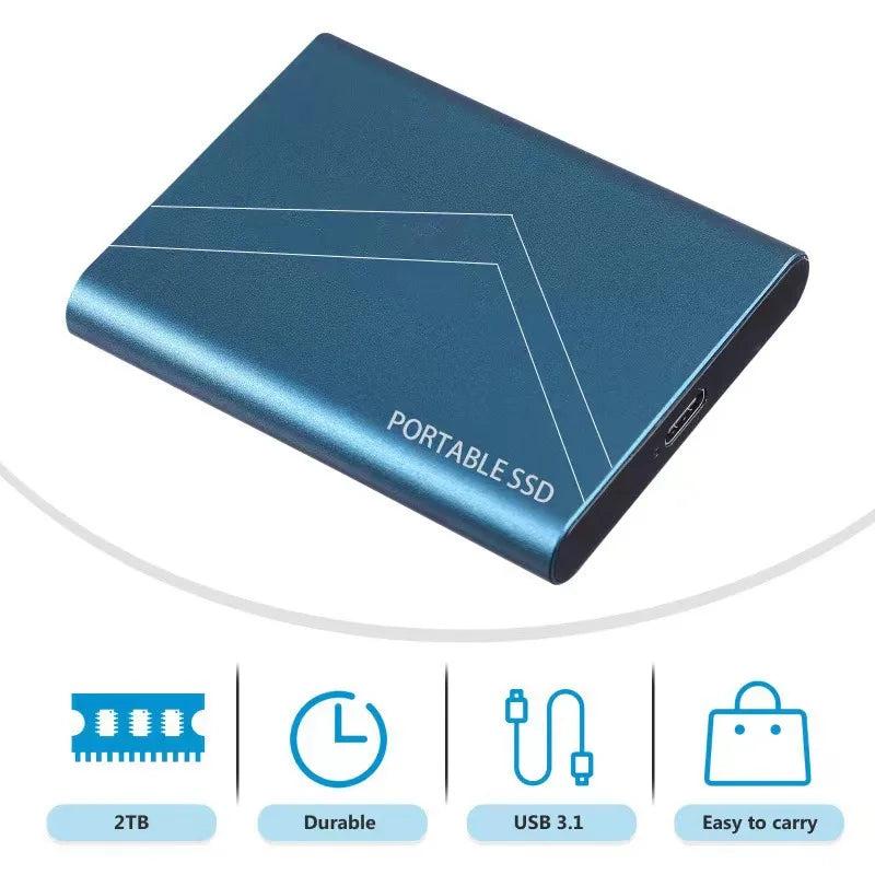 For Xiaomi 1TB External Hard Drive Portable SSD 2TB Hard Disks
