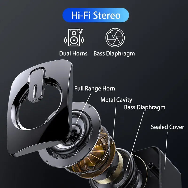 Computer Speakers PC Sound Box HIFI Stereo Microphone