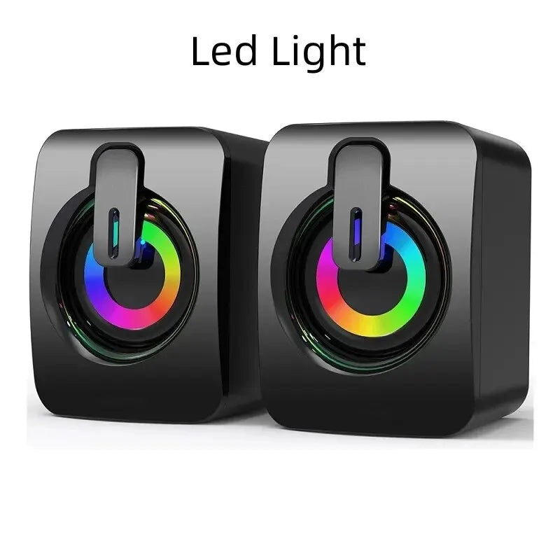 Computer Speakers PC Sound Box HIFI Stereo Microphone